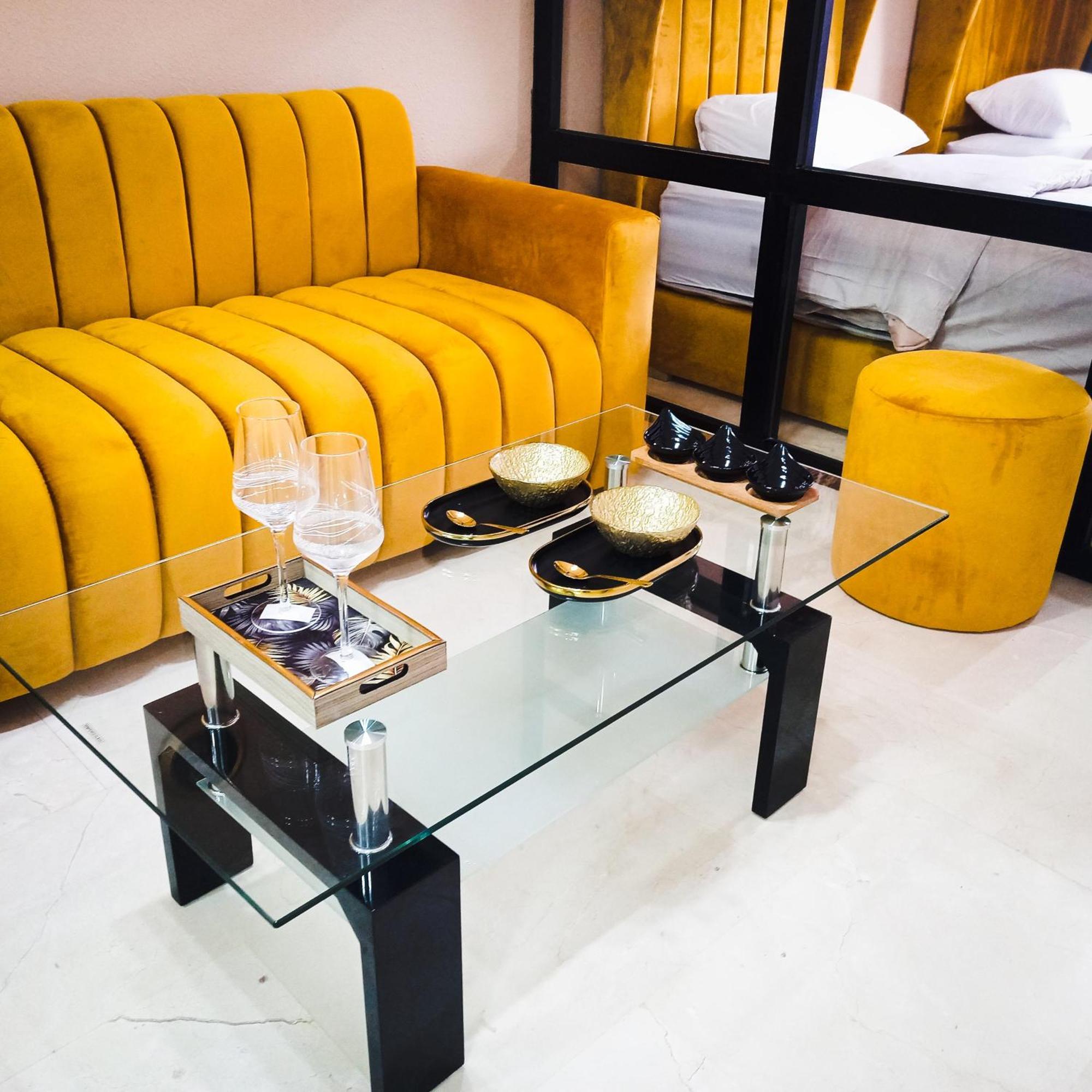 Nouveau Appartement Au Plein Centre Ville En Face Hilton & La Gare De Train Tgv M2 Tanger Extérieur photo